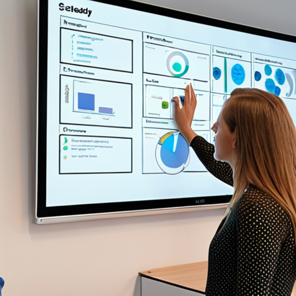 A diverse team of professionals in a vibrant, modern Dutch office. One person is deeply immersed in critical thinking, analyzing complex data on a sleek, minimalist screen, clearly interpreting insights generated by AI. Another is actively brainstorming and sketching innovative solutions on a whiteboard, fostering creative problem-solving. The scene highlights human empathy and effective communication through their engaged body language and collaborative interactions. Advanced technology, such as smart displays or subtle holographic projections, are seamlessly integrated as tools, enhancing human collaboration and ingenuity. The atmosphere is dynamic, optimistic, and forward-looking, emphasizing human leadership and unique skills in an AI-augmented environment. Realistic, contemporary, professional, warm lighting, Dutch aesthetic.